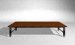 ローテーブル-MDF4割